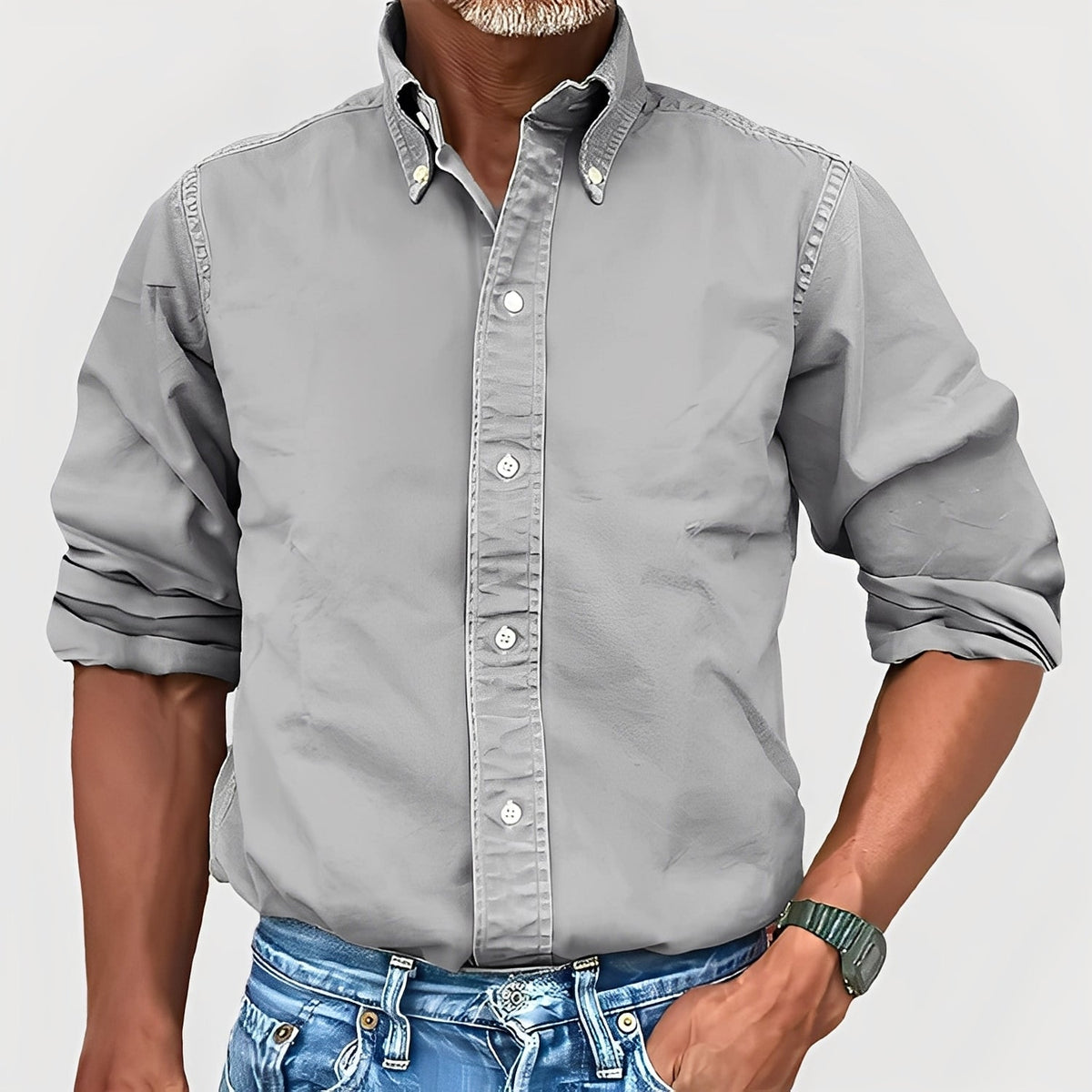 Micheal - Komfortables Langarmshirt