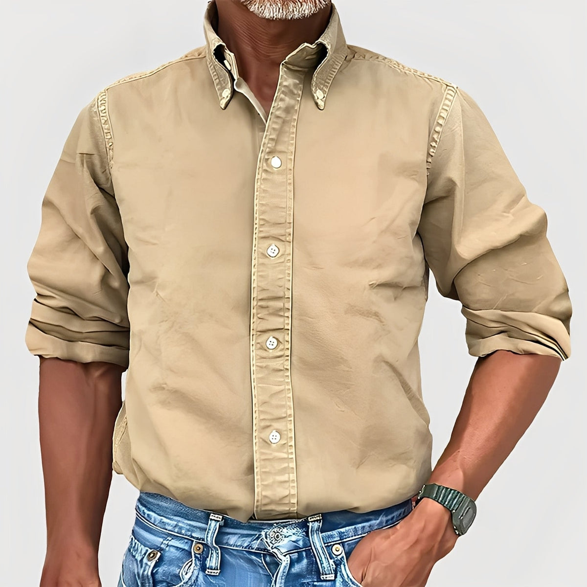 Micheal - Komfortables Langarmshirt