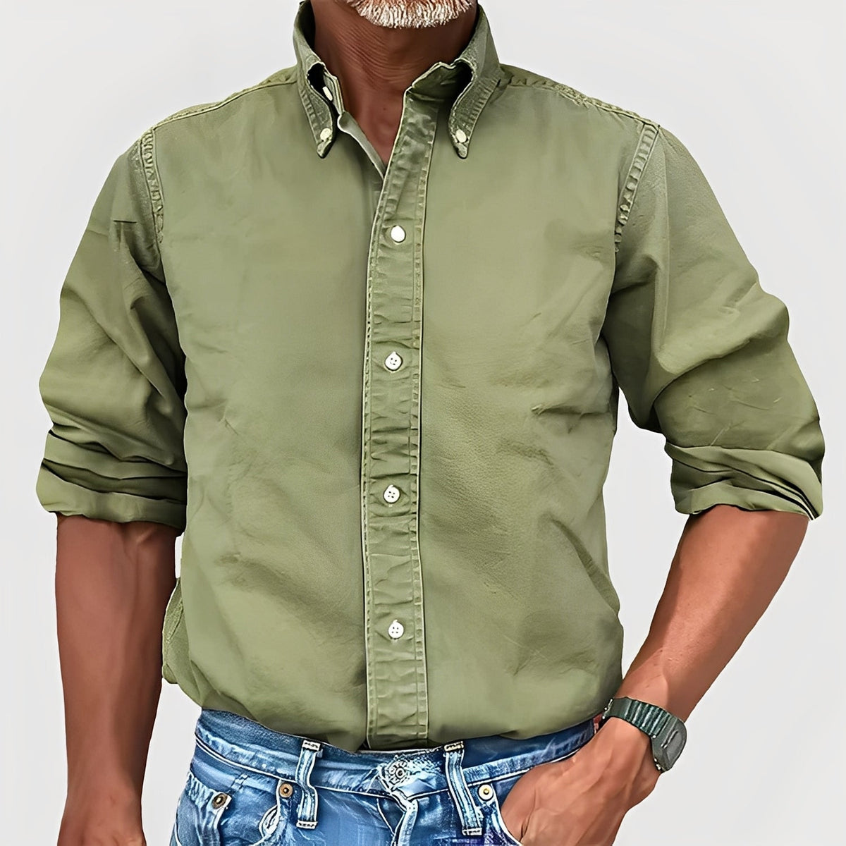 Micheal - Komfortables Langarmshirt
