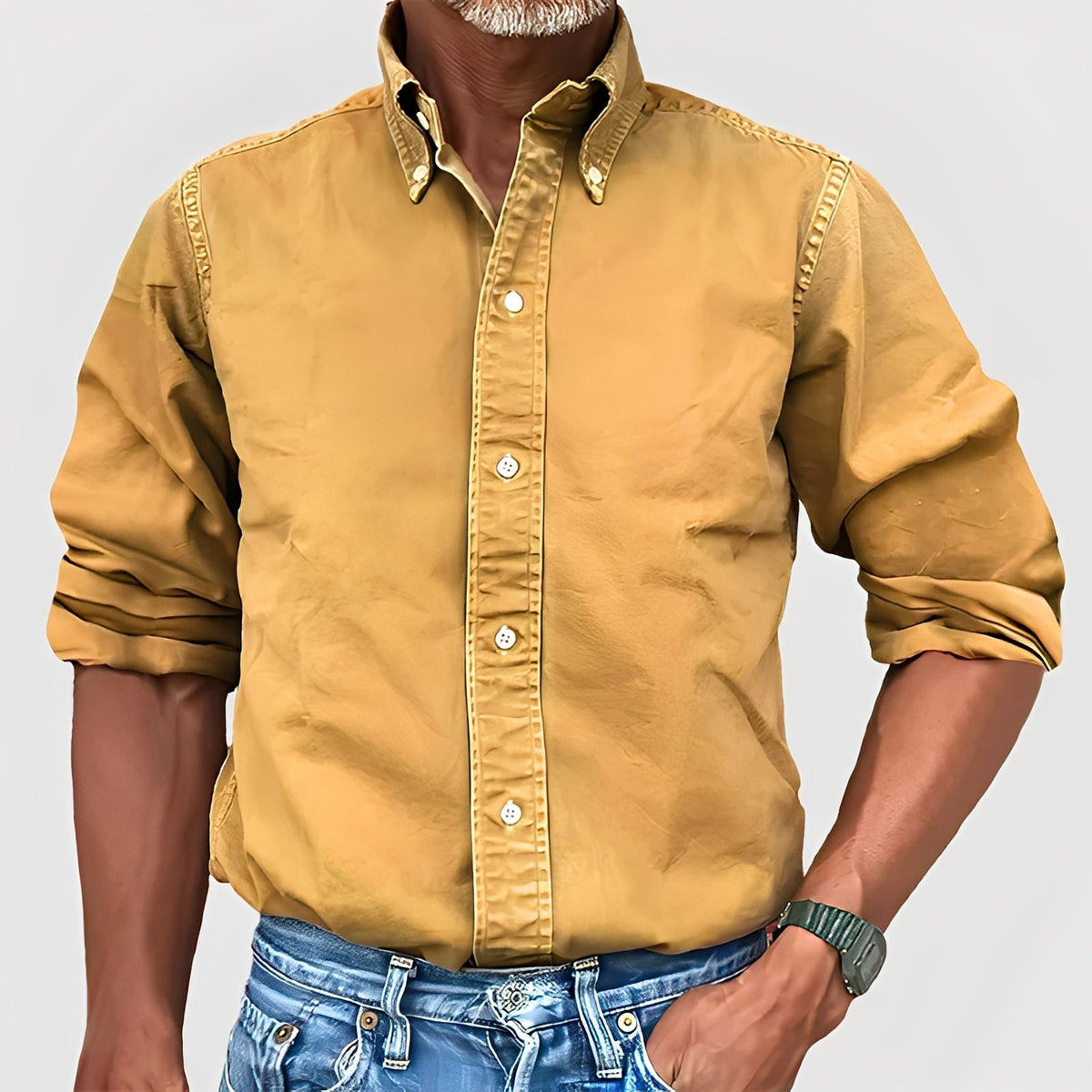 Micheal - Komfortables Langarmshirt
