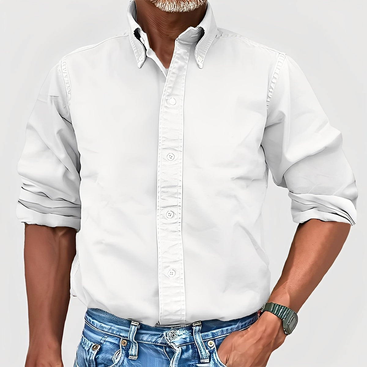 Micheal - Komfortables Langarmshirt