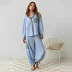 Elena - Stilvolles zweiteiliges Pyjama-Set