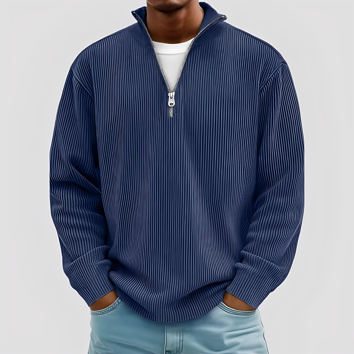 Henry - Moderner, gemütlicher und warmer Herrenpullover