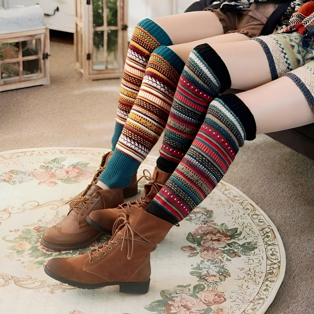 Suzanna - Elegante und bequeme Socken
