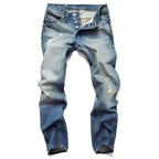 Kaleb - Klassische Jeans mit abgenutztem Design