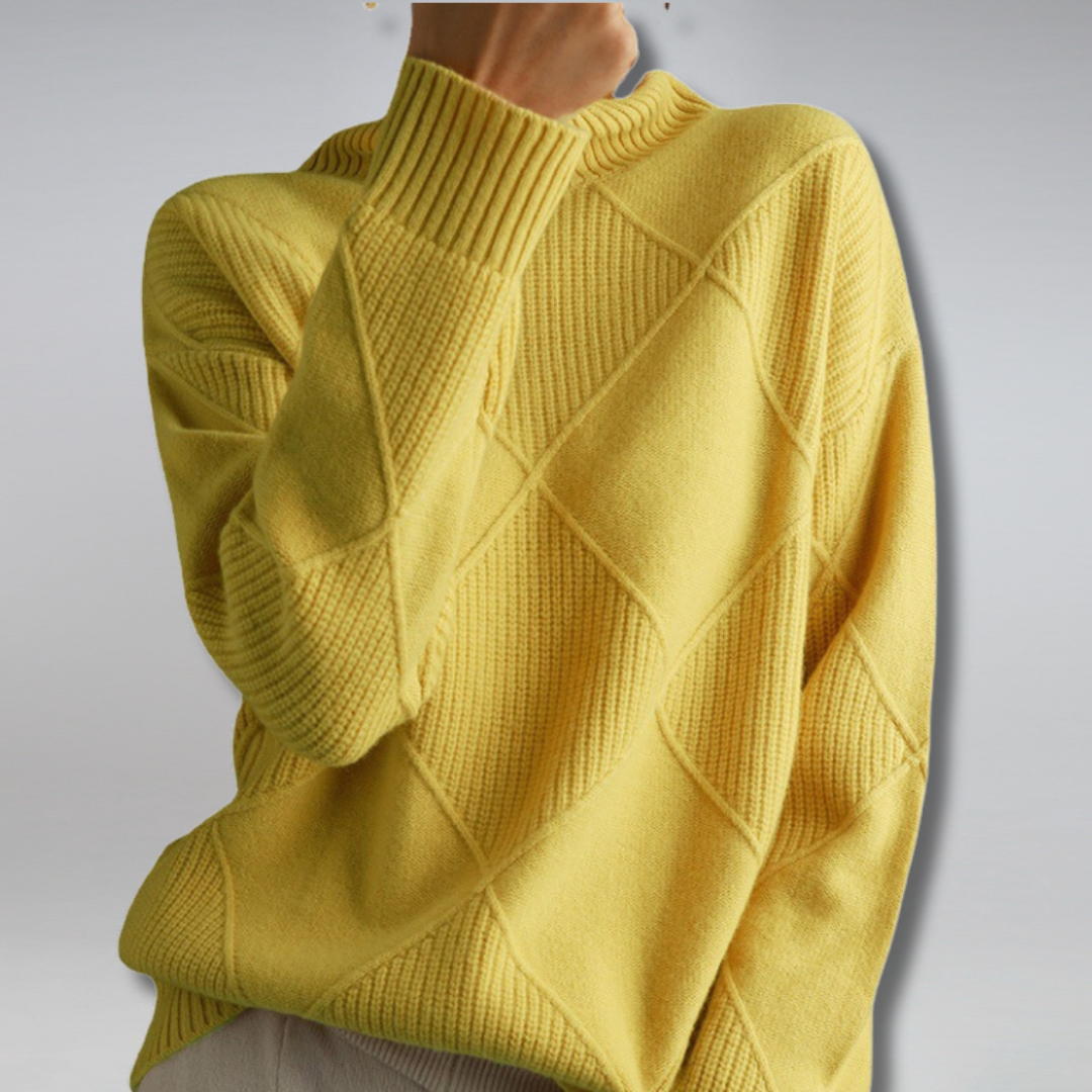 Camille - Stilvoller und gemütlicher Rollkragenpullover