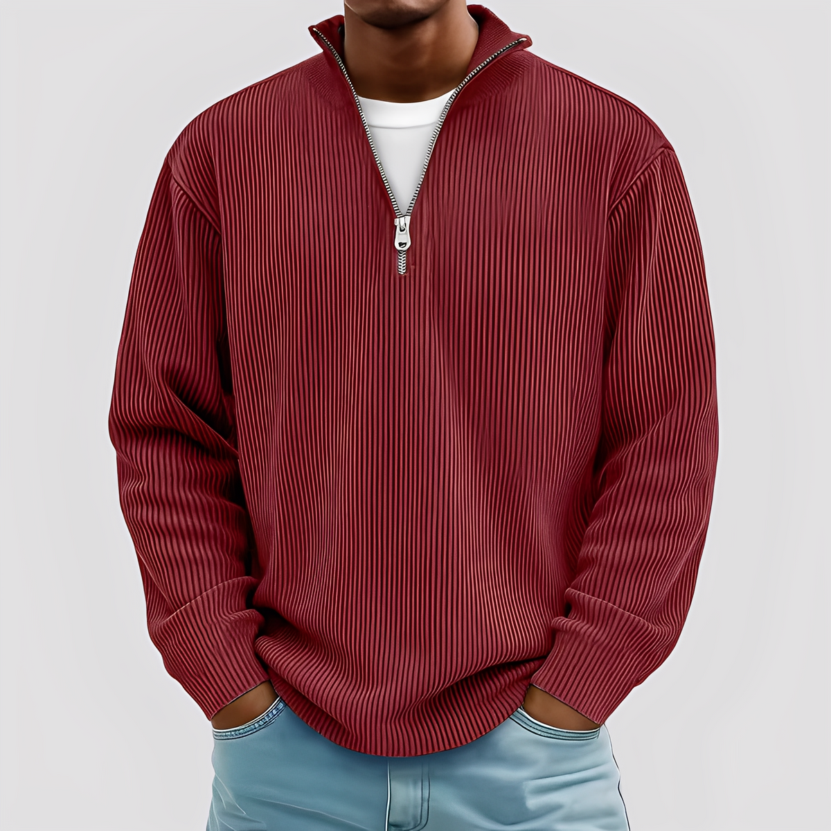 Henry - Moderner, gemütlicher und warmer Herrenpullover