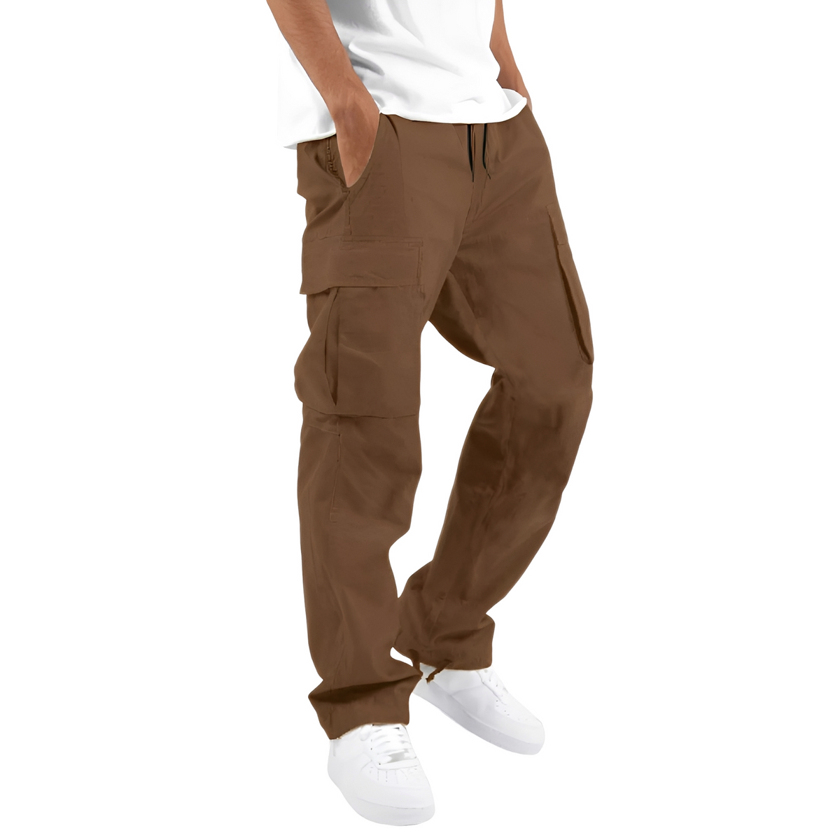 Cooper - Weite Herren-Cargohose mit Kordel