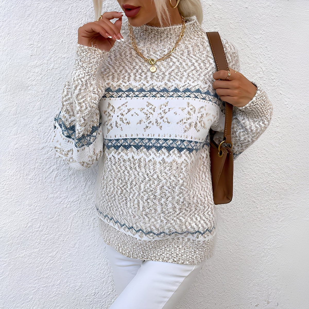 Joselyne - Bequemer und trendiger Pullover