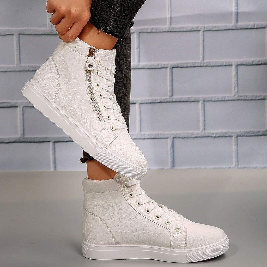 Daniella - Modische Sneakers mit Reißverschluss für Frauen