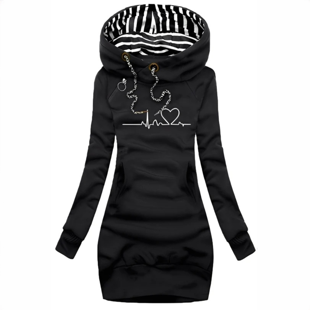 Jaidyn - Modisches Kapuzenkleid