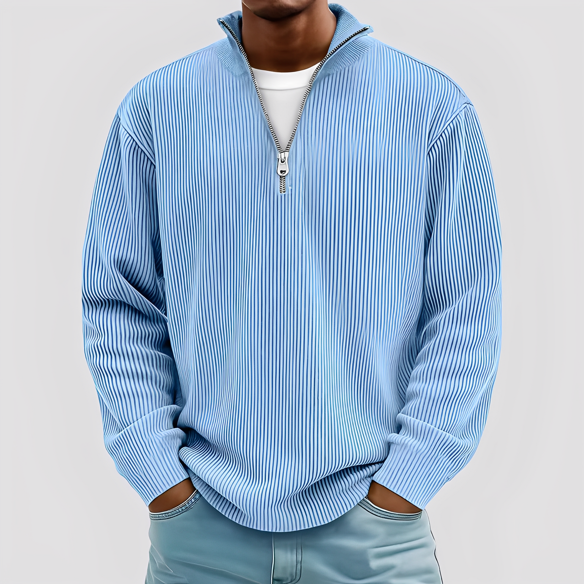 Henry - Moderner, gemütlicher und warmer Herrenpullover