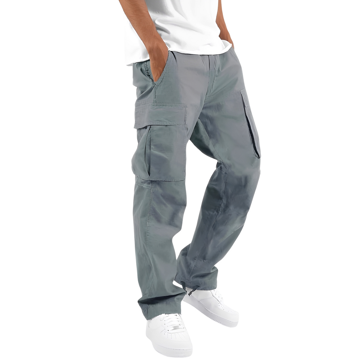 Cooper - Weite Herren-Cargohose mit Kordel