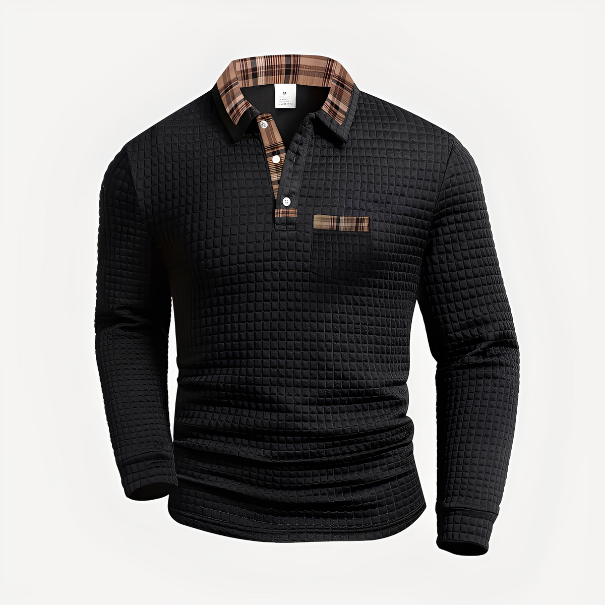 Morris - Komfortables Langarmshirt