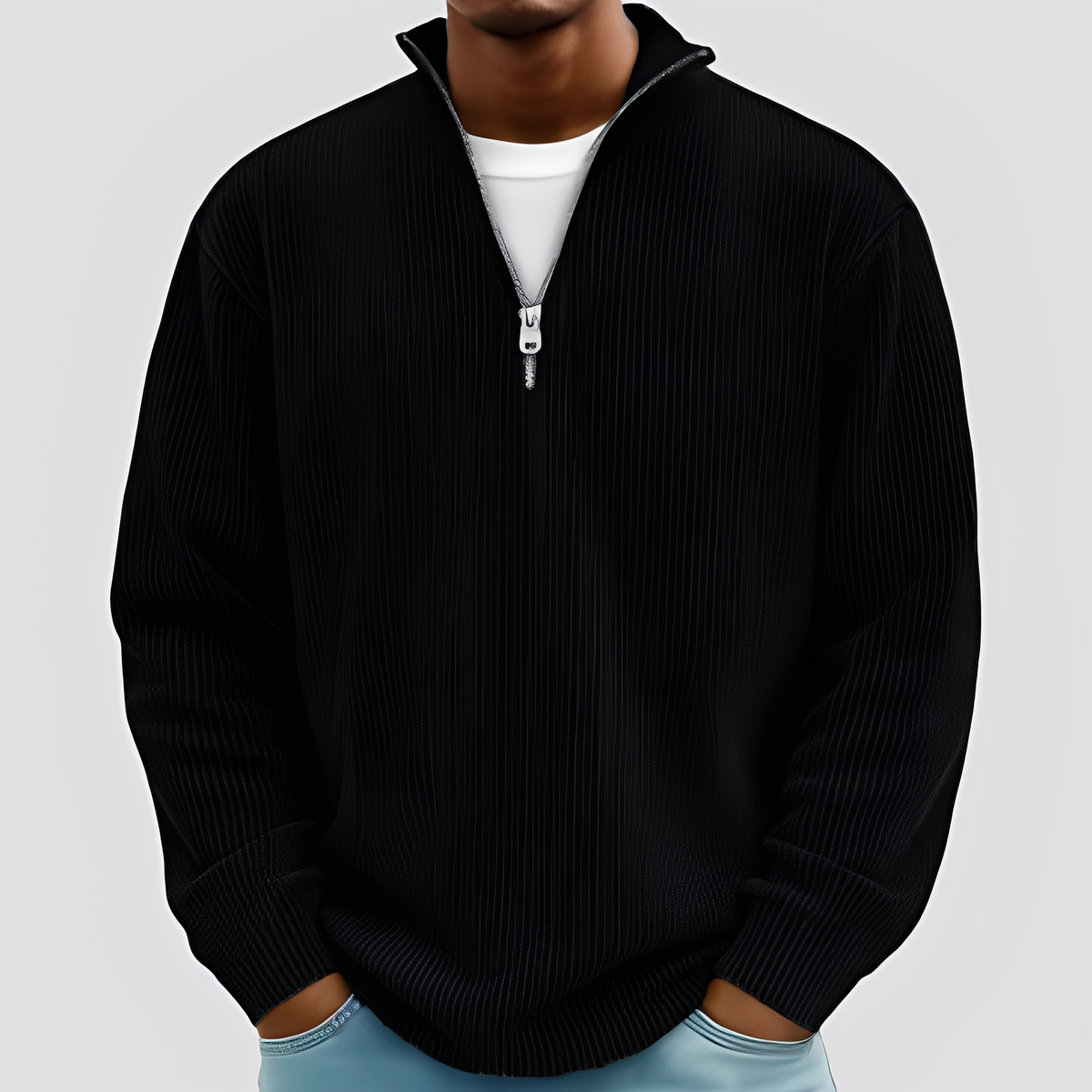 Henry - Moderner, gemütlicher und warmer Herrenpullover