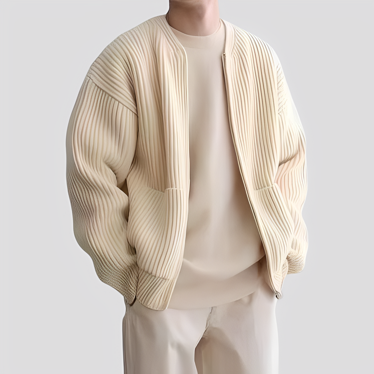 Willy - Angenehme Jacke mit Reißverschluss