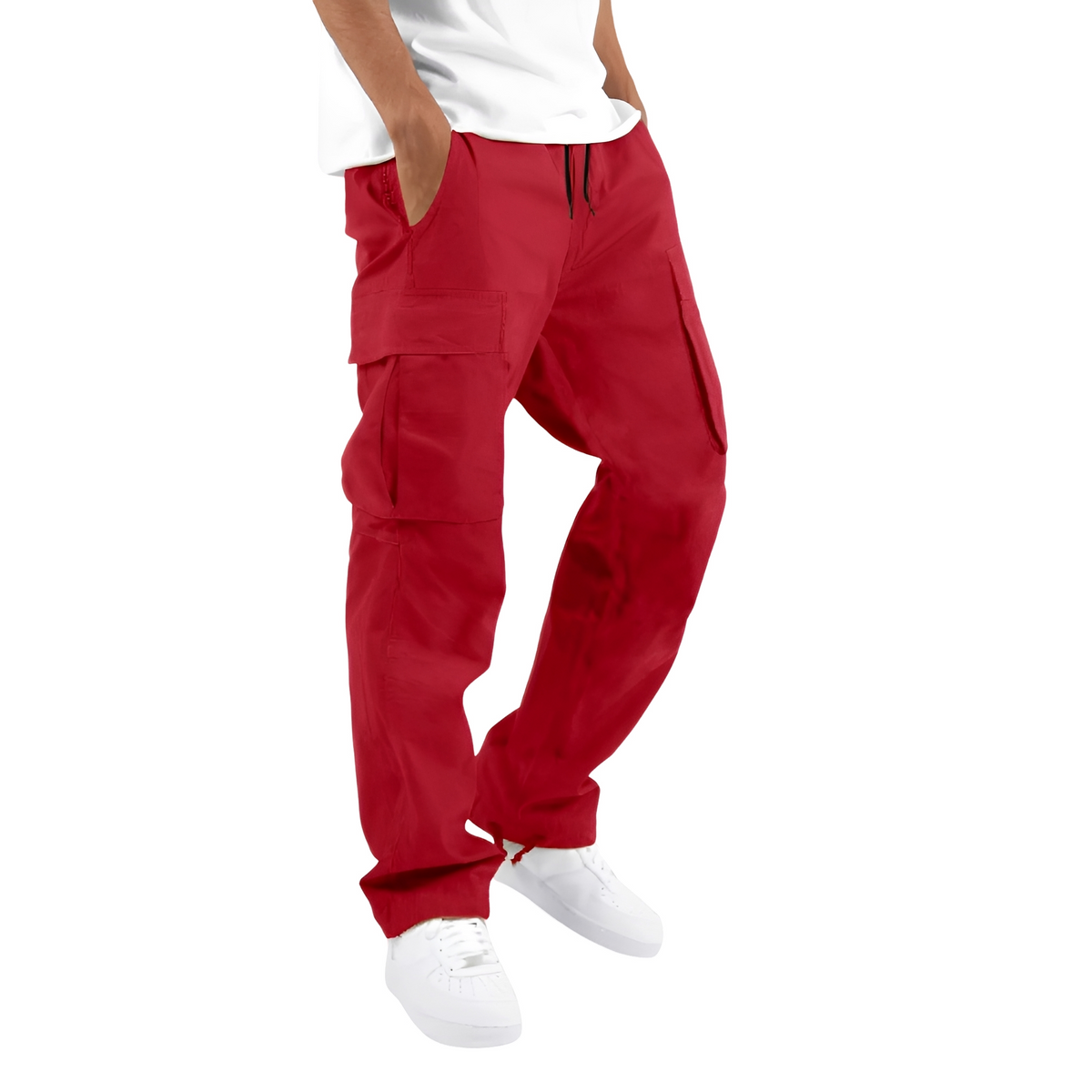 Cooper - Weite Herren-Cargohose mit Kordel