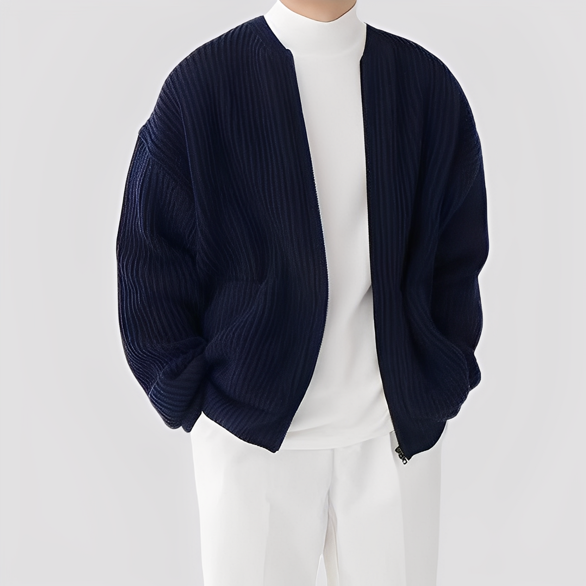 Willy - Angenehme Jacke mit Reißverschluss