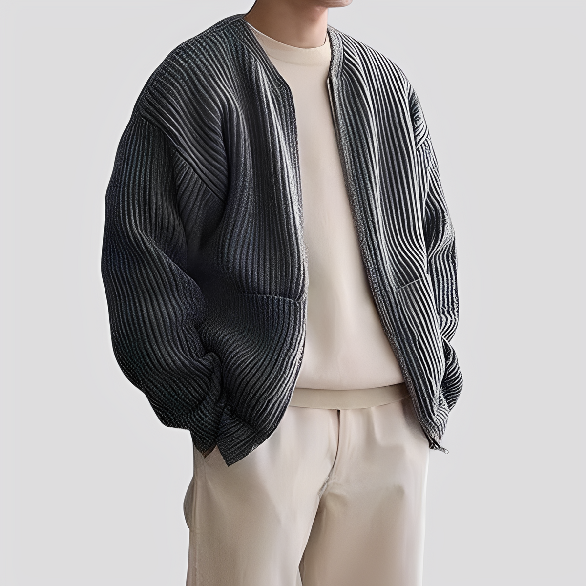 Willy - Angenehme Jacke mit Reißverschluss