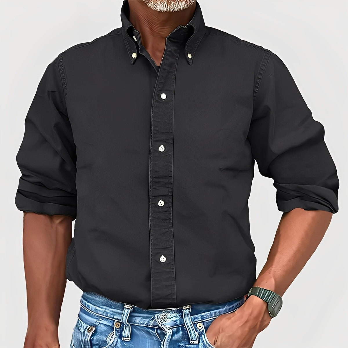 Micheal - Komfortables Langarmshirt