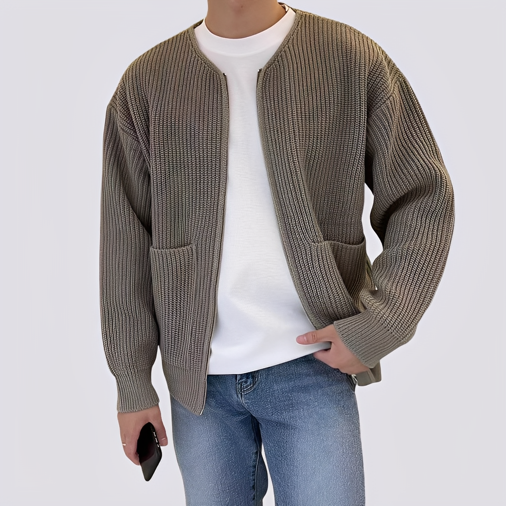 Willy - Angenehme Jacke mit Reißverschluss
