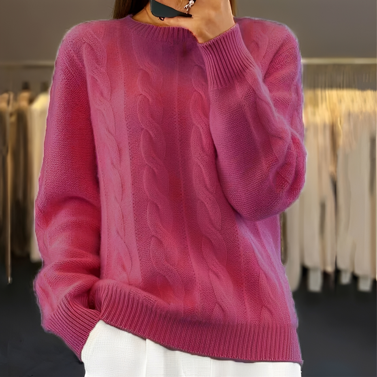 Gloire - Eleganter und warmer Pullover