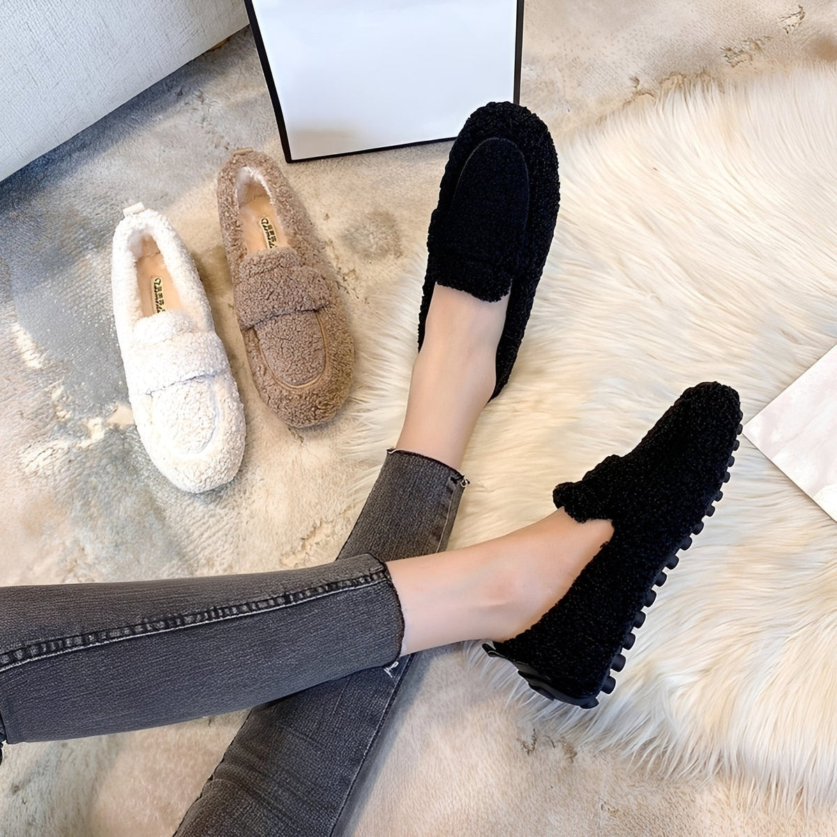 Azida - Bequeme und warme Schuhe