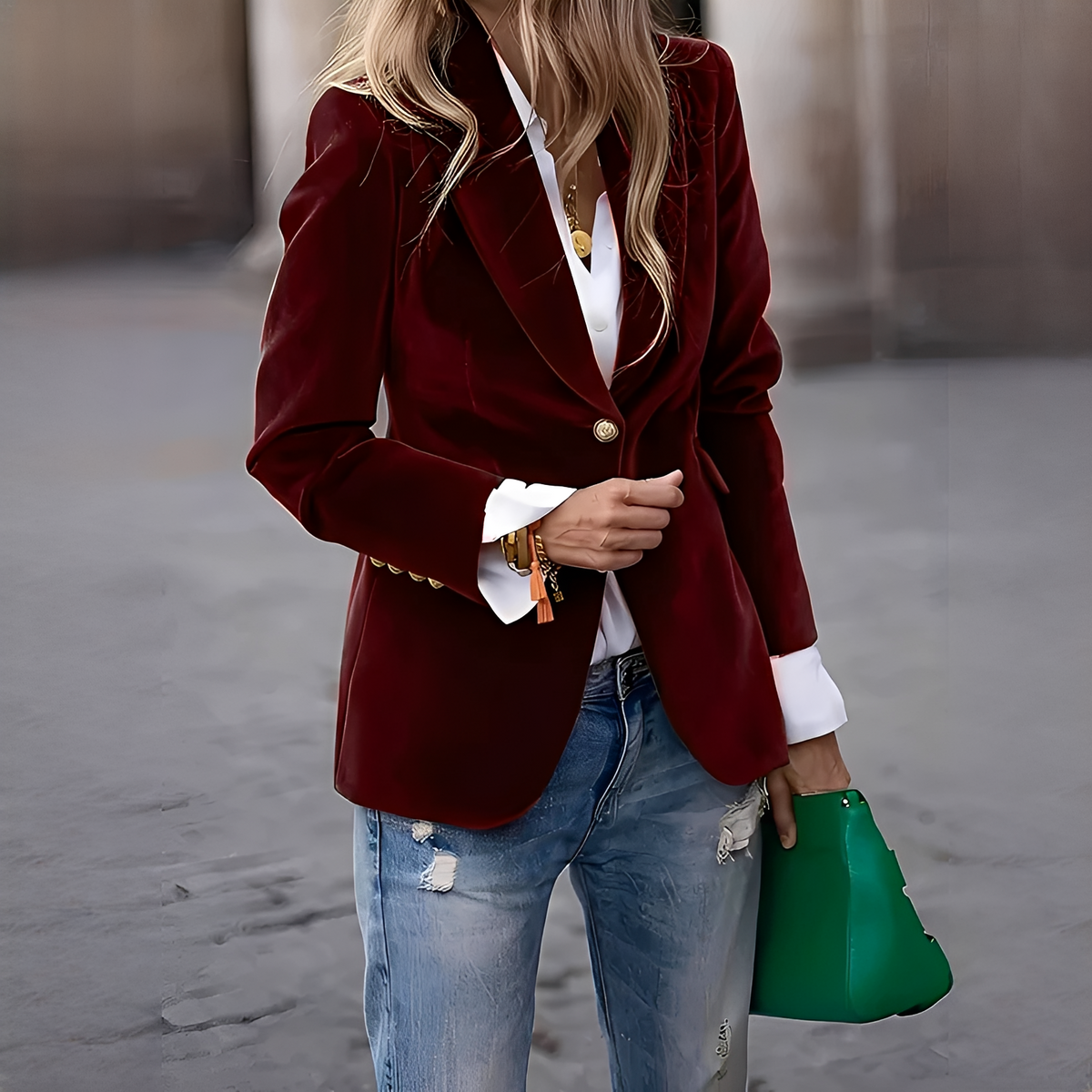 Alise - Eleganter und warmer Blazer