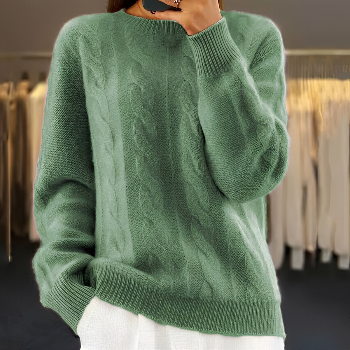 Gloire - Eleganter und warmer Pullover