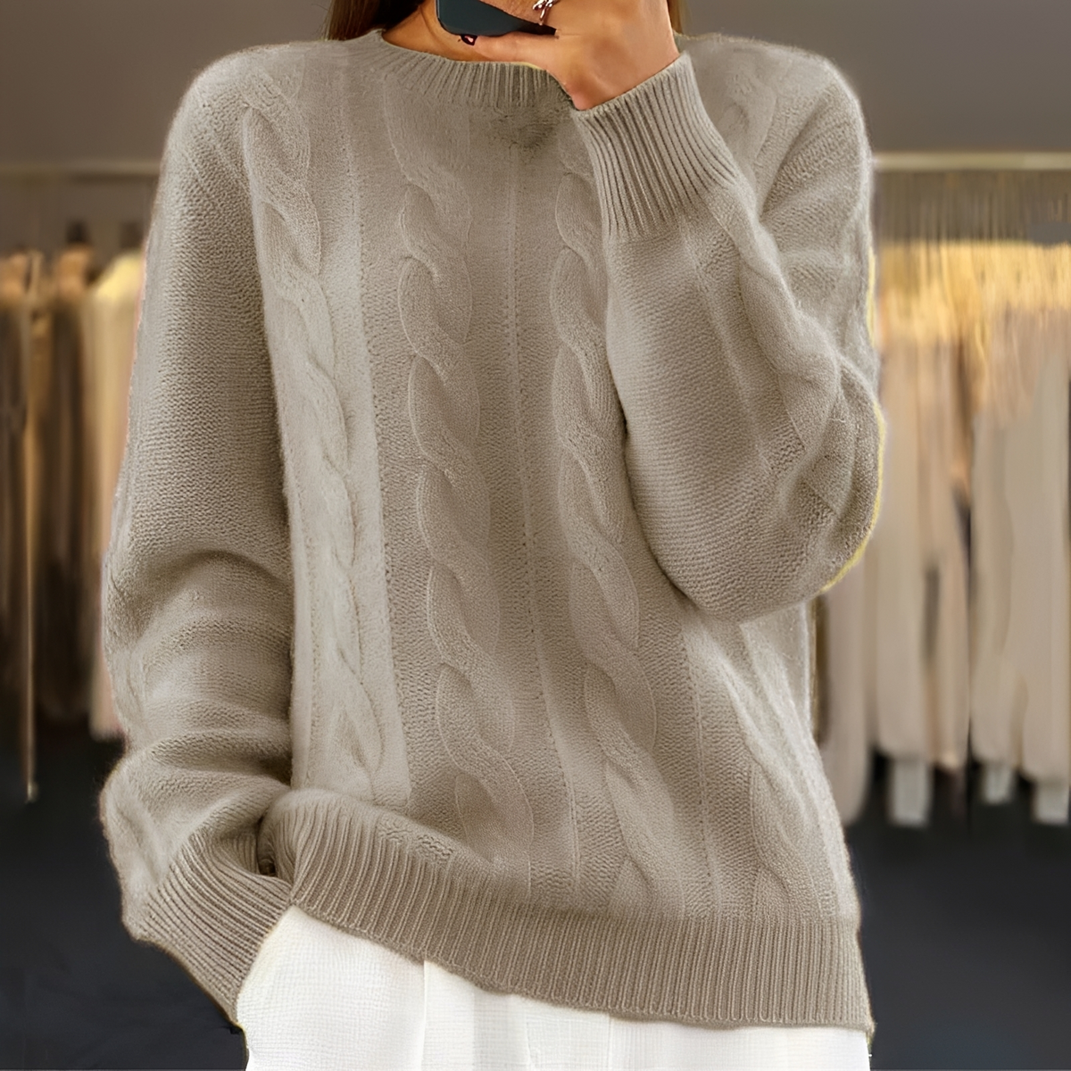 Gloire - Eleganter und warmer Pullover