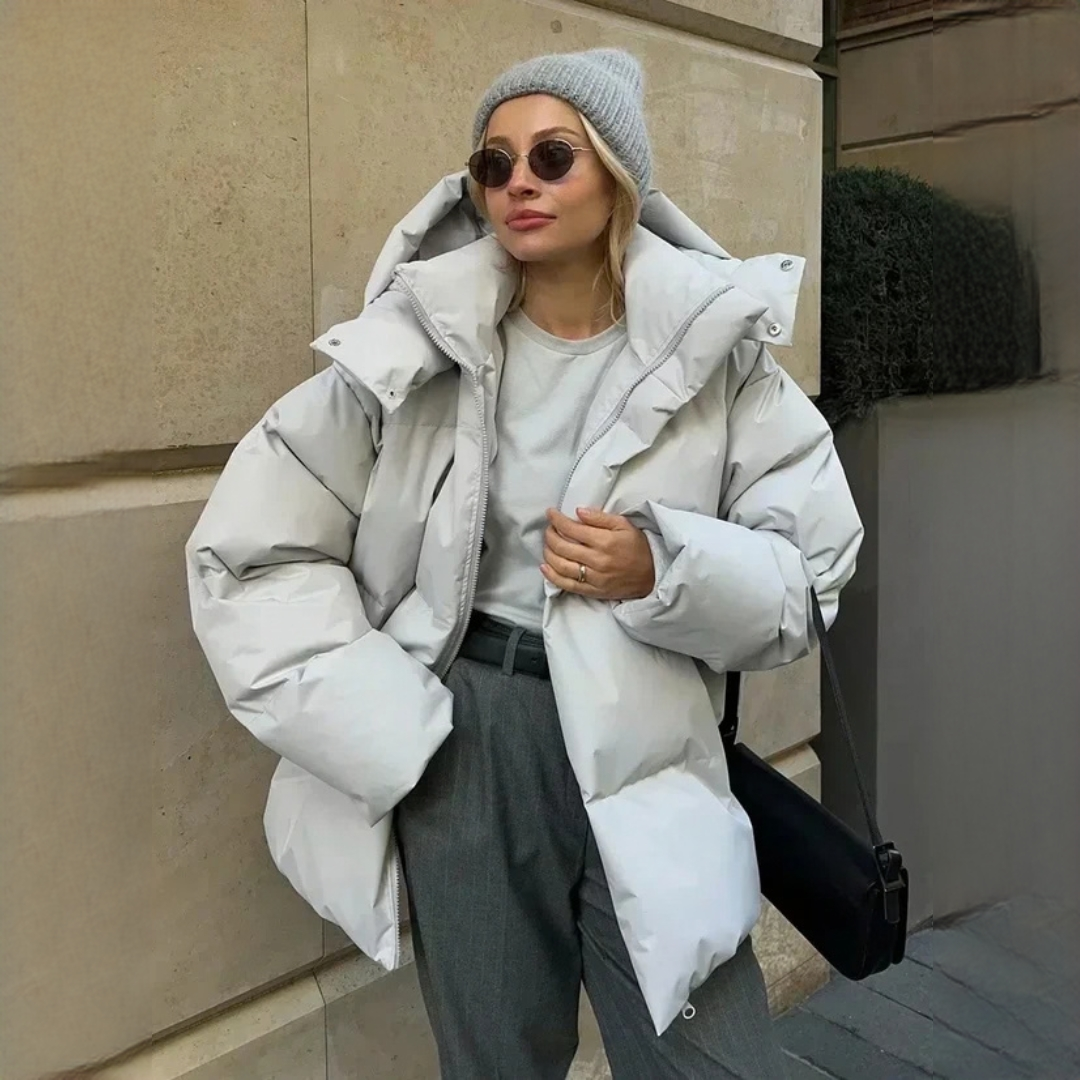 Marzia - Stilvolle und gemütliche Oversize-Jacke