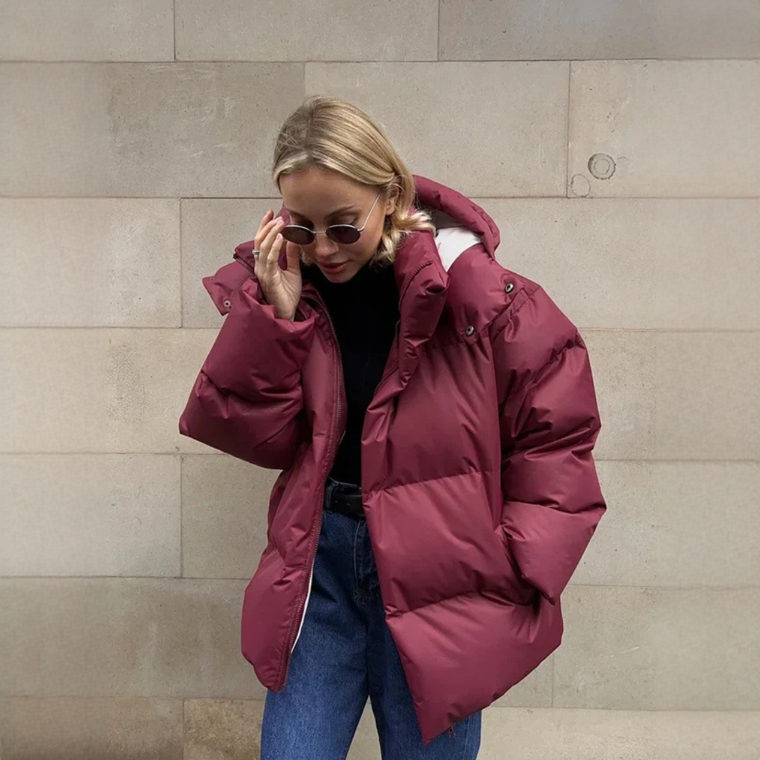 Marzia - Stilvolle und gemütliche Oversize-Jacke