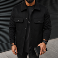 Finn - Lockeres Herren-Overshirt mit Knopfleiste