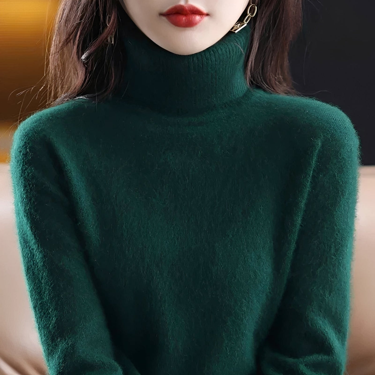 Letizia - Eleganter Pullover mit Rollkragen