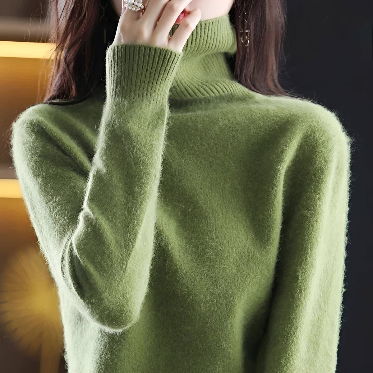 Letizia - Eleganter Pullover mit Rollkragen
