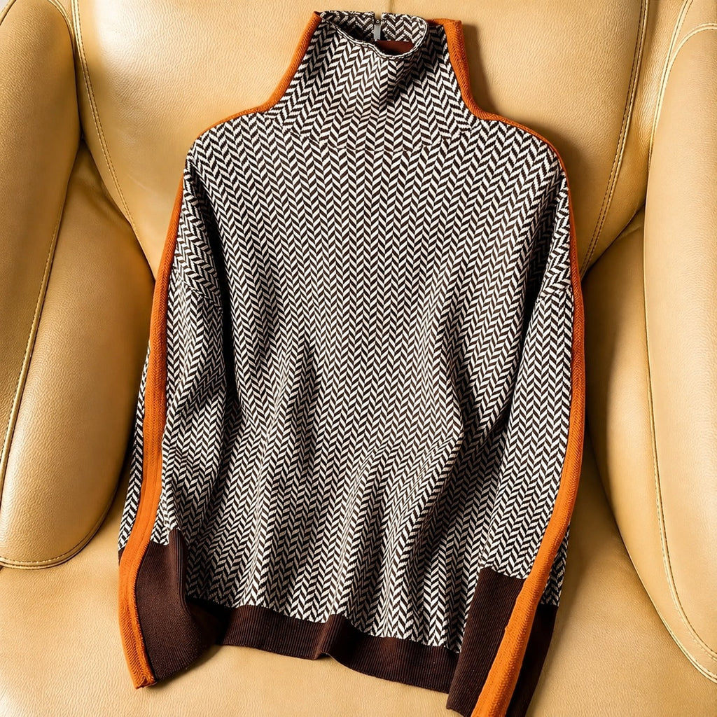 Anita - Eleganter Rollkragenpullover für Damen