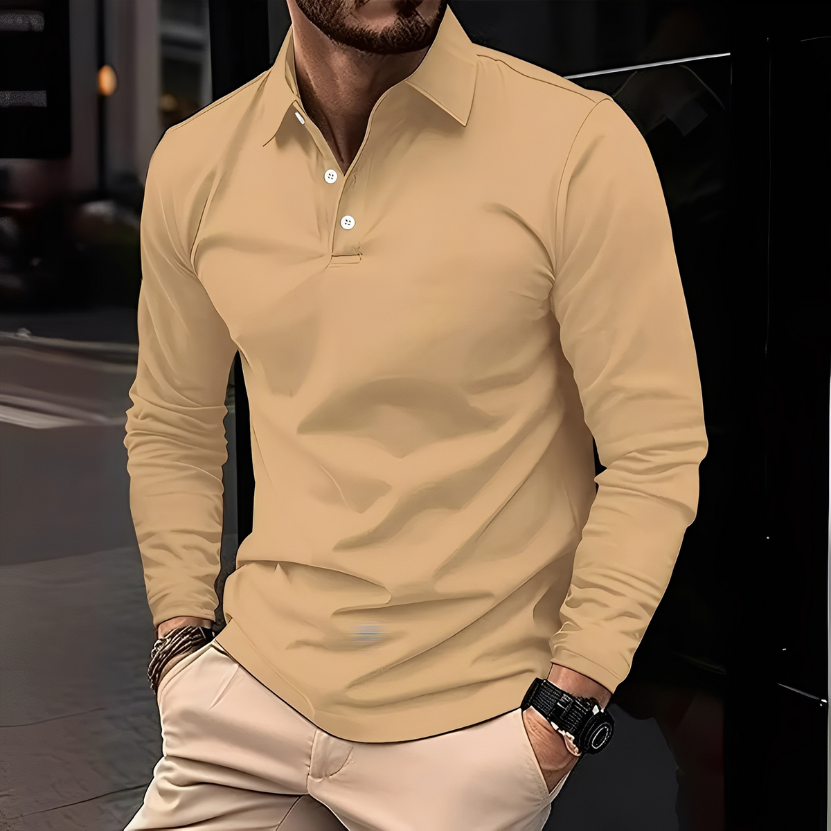 Deacon - Komfortables und robustes Langarmshirt
