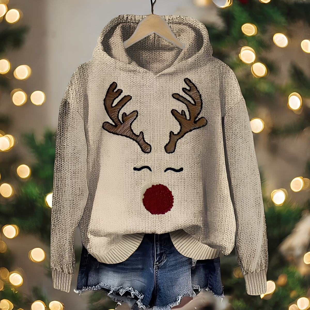 Liza - Stylischer und bequemer Weihnachts-Hoodie