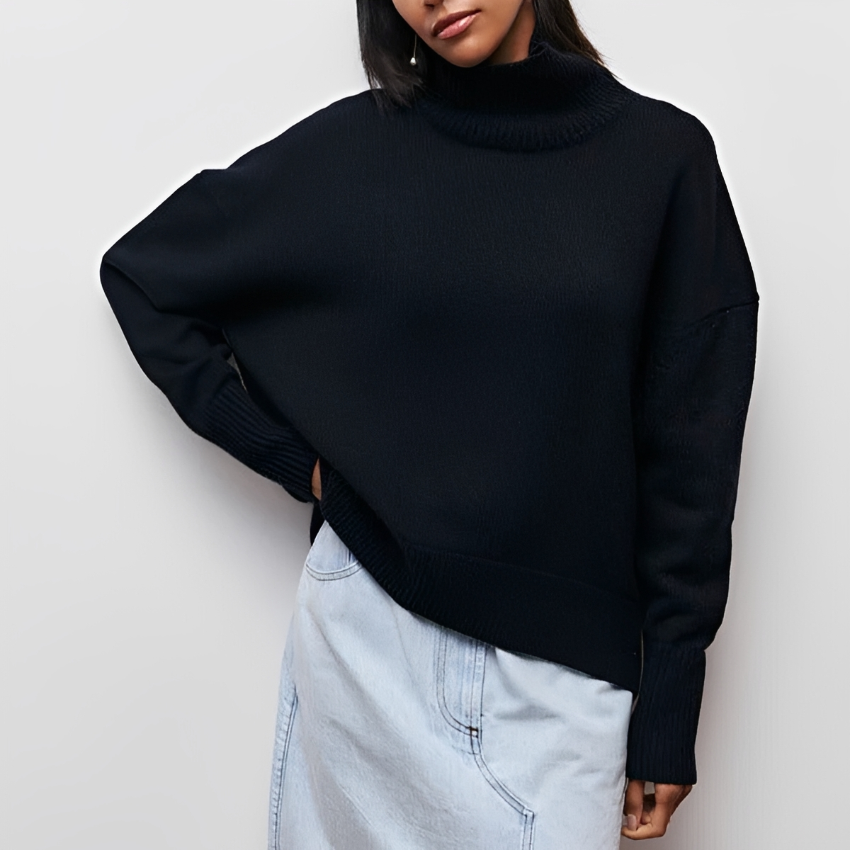 Berenice - Bequemer und stilvoller Rollkragenpullover