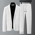 Herren Anzugset mit Blazer und Jogginghosen - Entspannte Passform