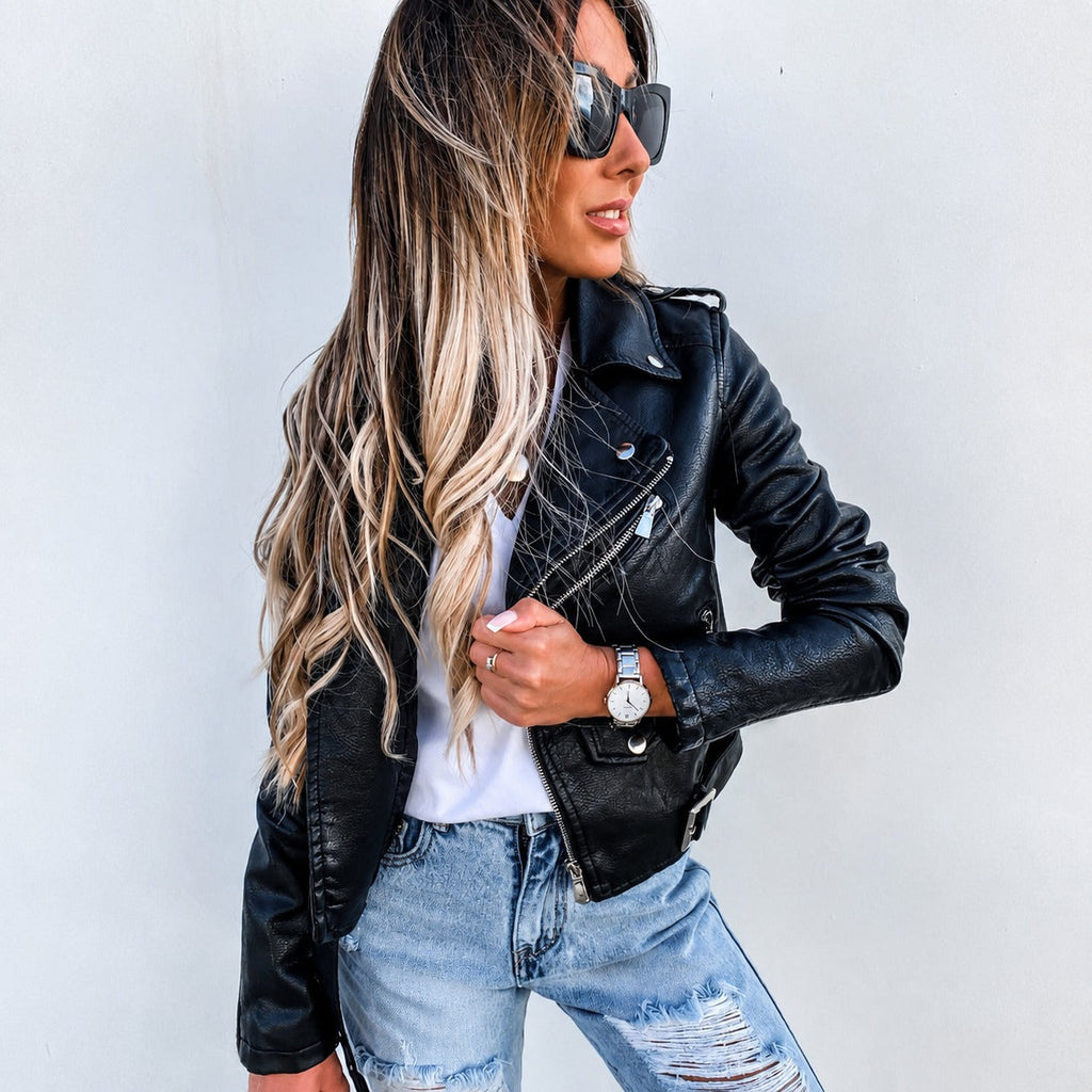 Alivia - Klassische Jacke mit Reißverschluss