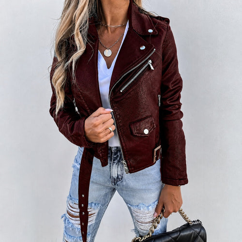 Alivia - Klassische Jacke mit Reißverschluss