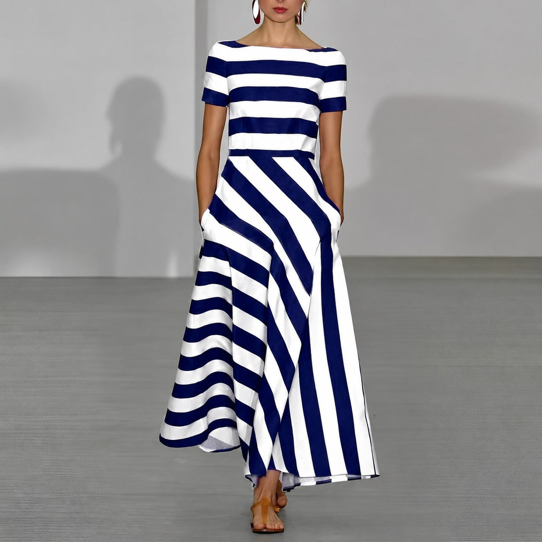 Rebecca - Elegantes Damen-Maxikleid in A-Linie