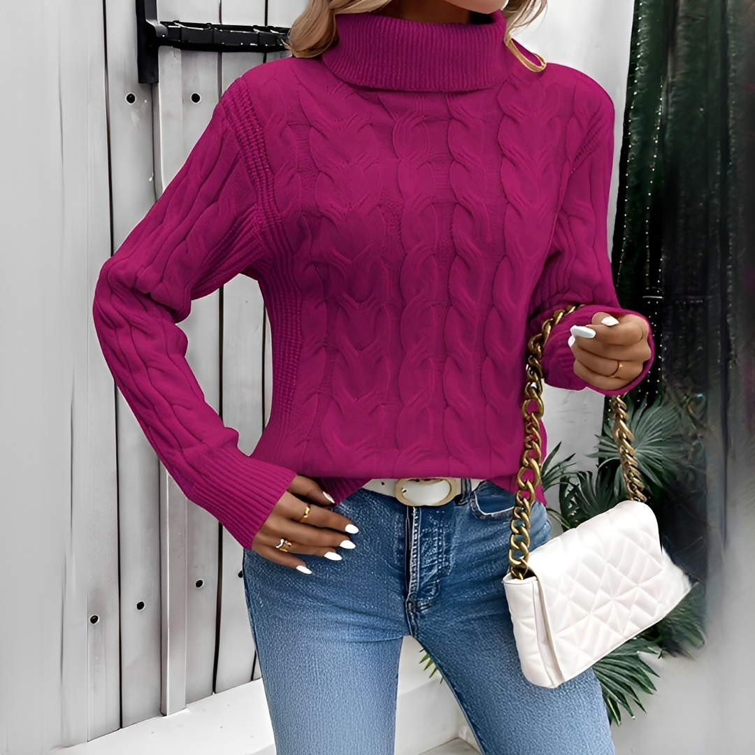 Amélie - Komfortabler und modischer Rollkragenpullover