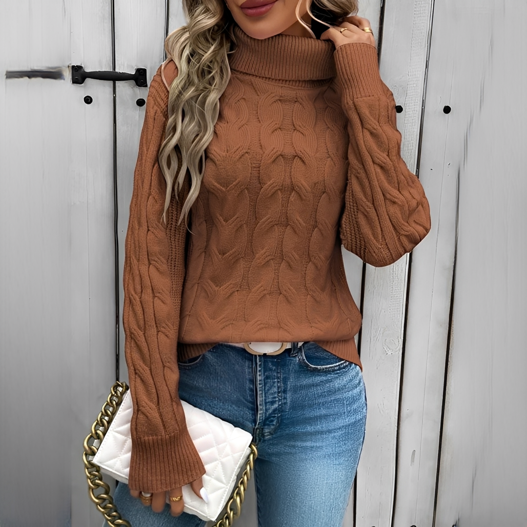 Amélie - Komfortabler und modischer Rollkragenpullover