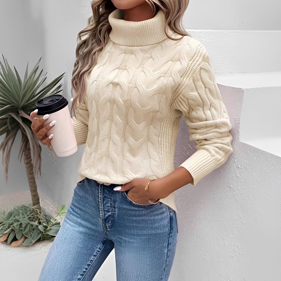 Amélie - Komfortabler und modischer Rollkragenpullover