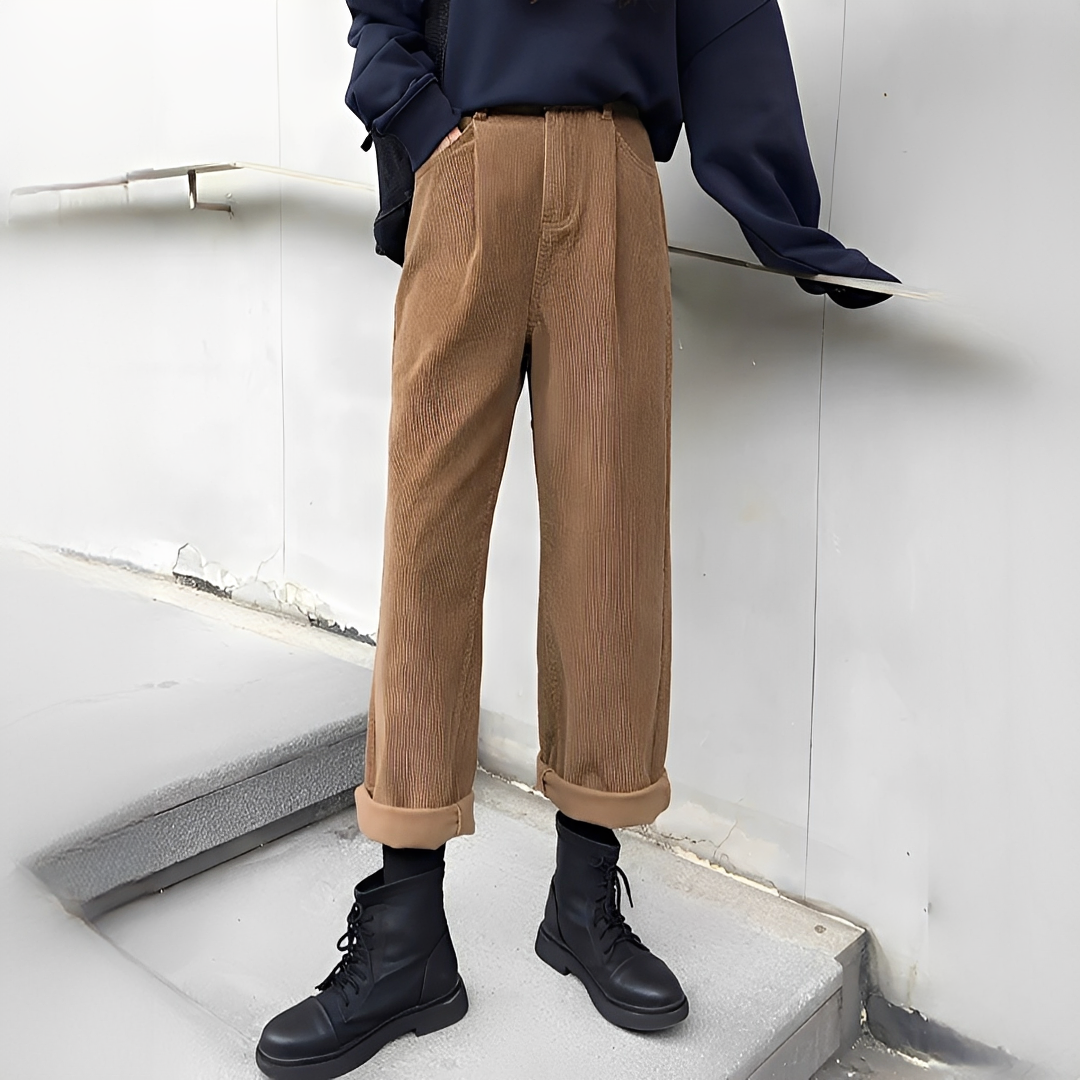 Shelbie - Zeitlose Hose mit weitem Bein