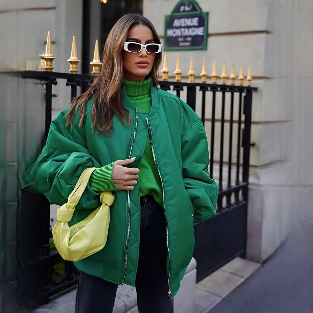 Fellaine - Angenehme Oversize-Bomberjacke