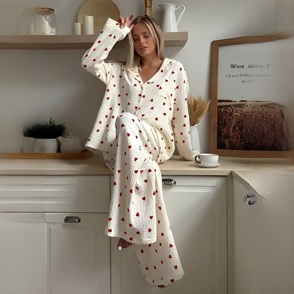 Eulalia - Stilvolles und gemütliches Pyjama-Set