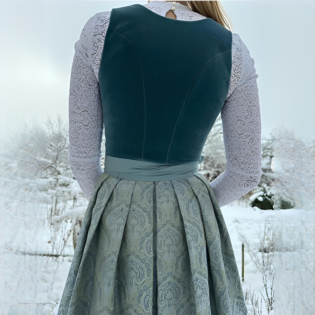 Muriel - Elegantes Damen-Dirndl für das Oktoberfest (ungefüttert)